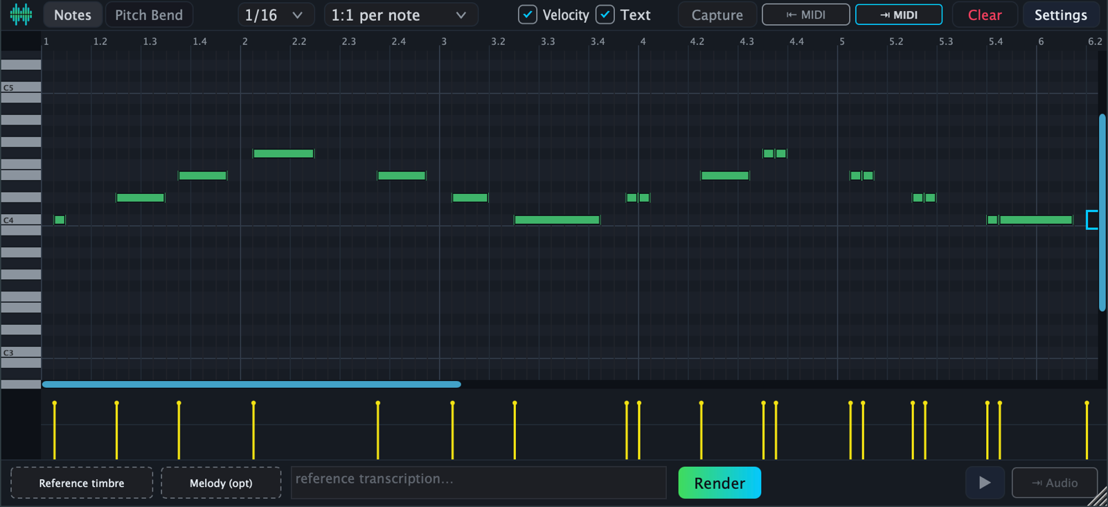 text2vox screenshot